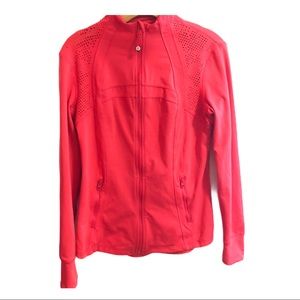 Tangerine Activewear Pink Jacket Size: Medium